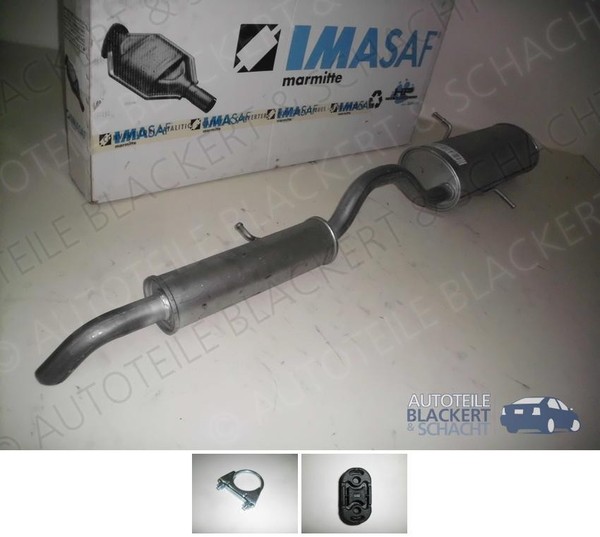 Imasaf ESD Auspuff Ab Kat+Anbauteile für Chrysler Voyager RG 2.4+3.3 2001-2007-image