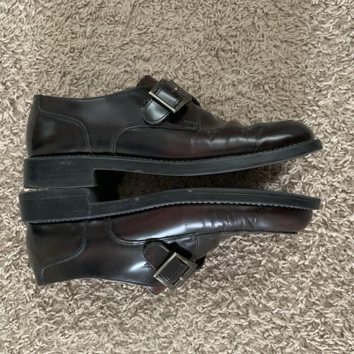 Brown Leather Loafers Dress Shoes Buckle Work Career Womens Bass Size 7 1/2 - Bild 4 von 12