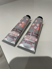 2x L'occitane Cherry Blossom Hand Cream 30ml (60ml total) NEW. FREE P&P. 