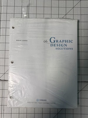Graphic Design Solutions 6th Edition by Robin Landa 2018, Loose-Leaf New Sealed