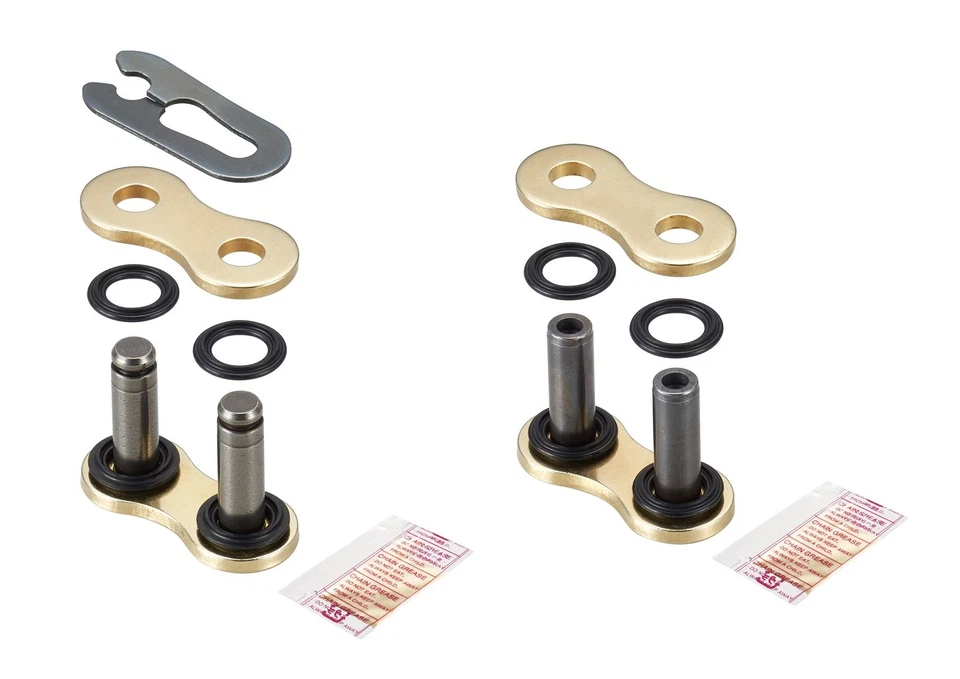 D.I.D. Corrente VX X-Ring preta 520-108 Kawasaki ZX-6R (ZX636 B1,B2) Ninja 2003-04 - Imagem 2 de 2