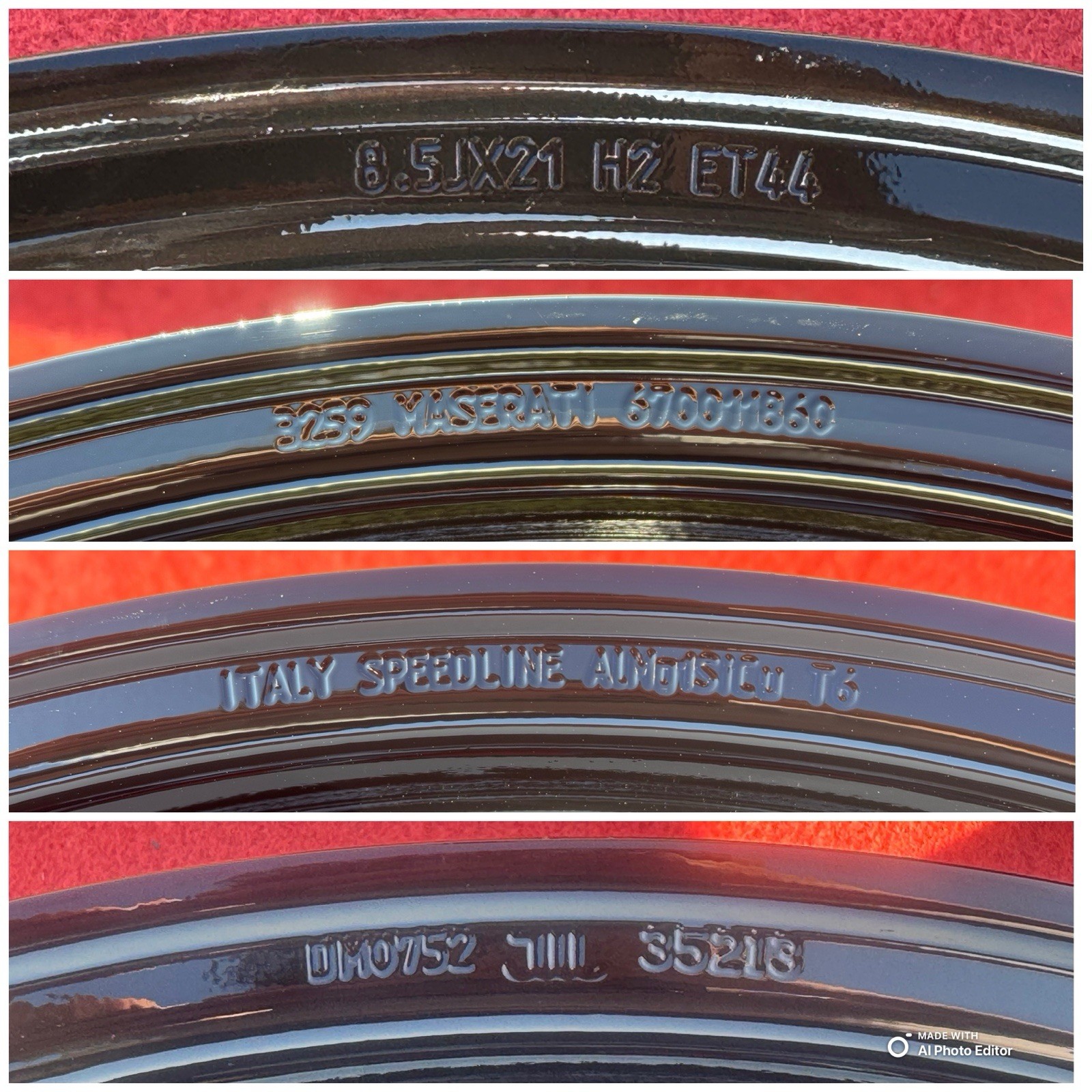 Maserati Ghibli GTS 2014-2023 Wheels Set