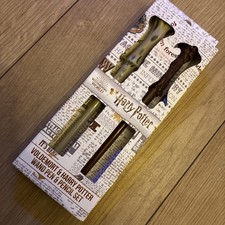 Juego de bolígrafos y lápices varita Voldemort y Harry Potter. Nuevo