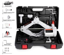Standtall Electric Car Jack 3t Scissor Floor Gray Jack 3 Ton