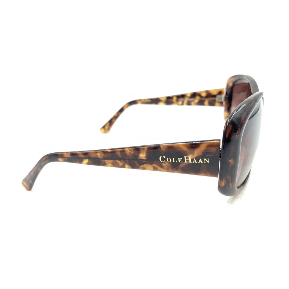 Gafas de sol Cole Haan C639 21 marrón tortuga lentes púrpuras 57-18 138 de diseñador para mujer Foto 4 de 4