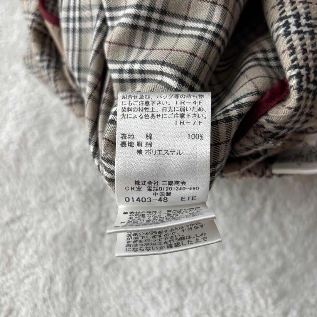 Vintage Burberry Blue Label Trench Coat Beige Mid US XS Japan thumbnail 12