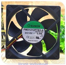 1pc Sunon Pmd1212ptb3-a 12v 6.5w 12025 12cm 3-wire Cooling Fanxr 1pc Sunon Pmd1212ptb3-a 12v 6.5w 12025 12cm 3-wire Cooling Fanxr