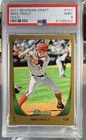 2011 Bowman Draft Gold #101 Mike Trout Rookie RC PSA 9/TOUGH GRADE/POP 13