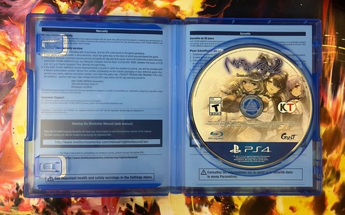 Nights Of Azure 2: Bride of the New Moon (Sony PS4 PlayStation 4) Open Case - Picture 3 of 3