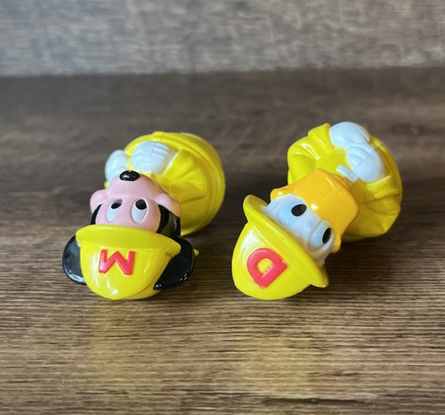 Raro De Colección Mattel Arco Mickey Mouse Pato Donald Bomberos Mickeytown Coleccionable - Imagen 5 de 6