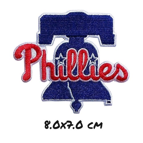 Philadelphia Phillies Baseball Embroidered Patch Iron on Or Sewing on Decorate - 第 7/11 張圖片