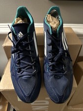 Adidas Men's Running adizero Spikes Collegiate Navy White Size: 11 US NEW no box