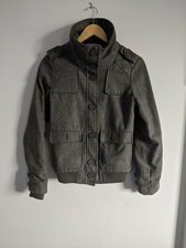 Ladies Ichi Smart Casual Grey Jacket Size Xs