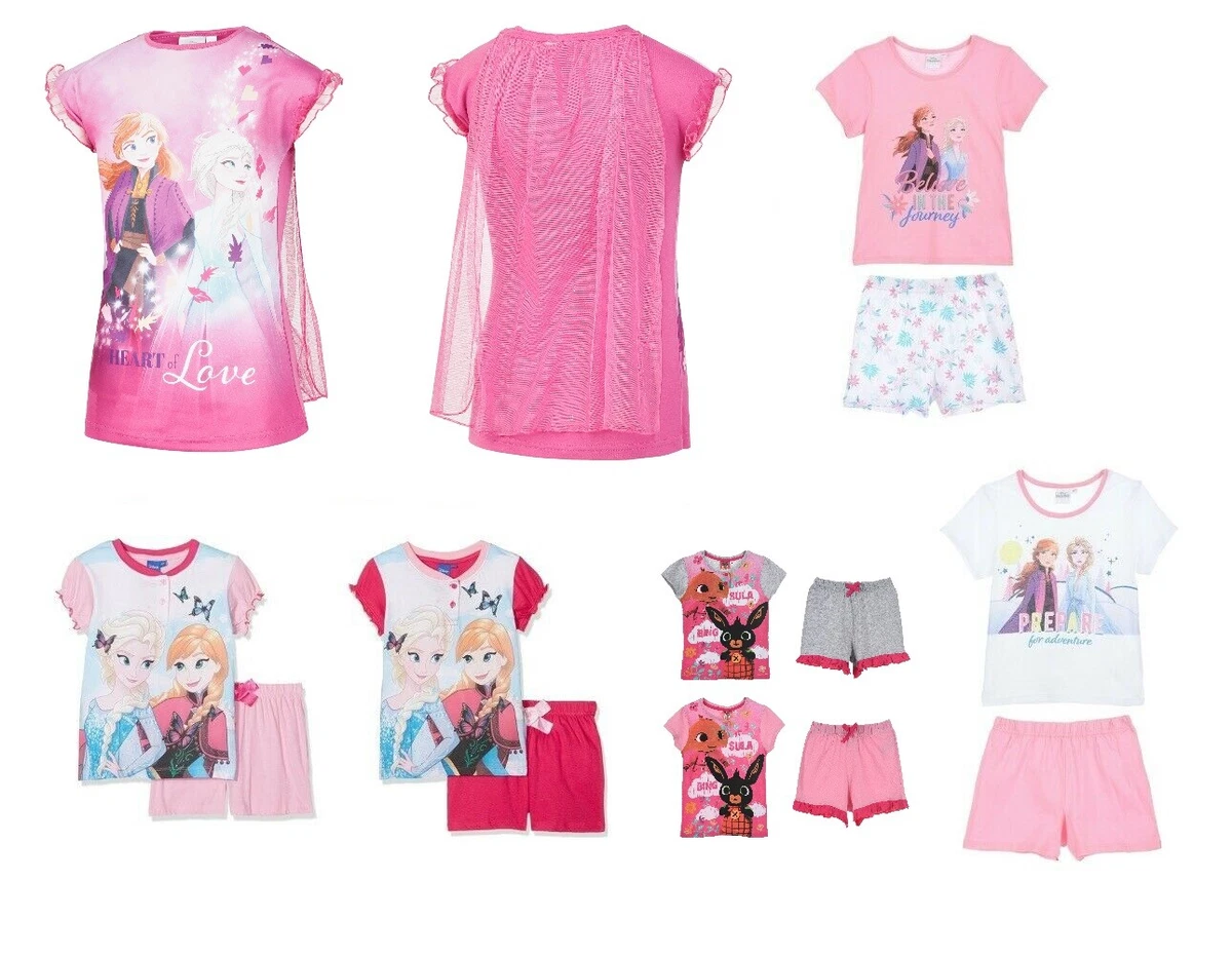 Camicia Da Notte Bambina Fragola – Pigiama Corto Morbido In Viscosa Per Ragazze 2-9 Anni - 2