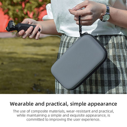 For DJI POCKET 2 Gimbal Camera Portable Storage Bag Carrying Case Hard Shell Box - Picture 7 of 12