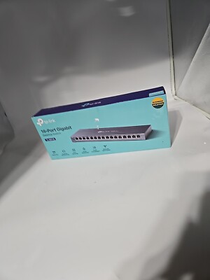 TP-Link TL-SG116 16-Port Gigabit Desktop Switch 845973084325 - NEW