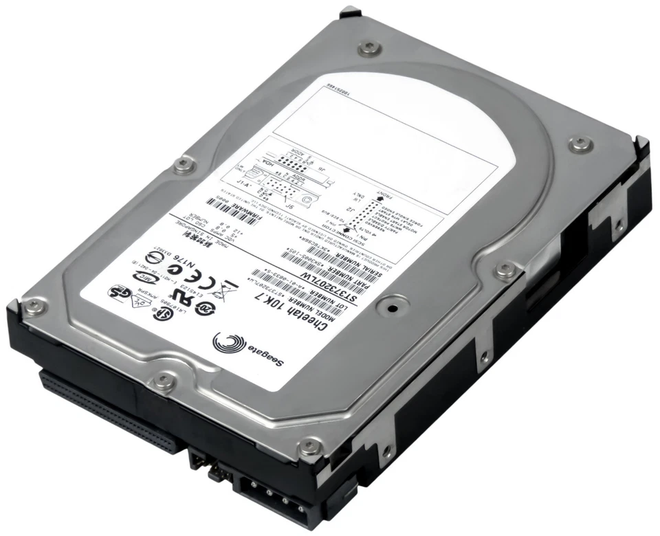 Hard Drive Seagate Cheetah 10K.7 ST373207LW 73GB 10K Ultra320 SCSI 3.5 " Inch - Image 2 of 3