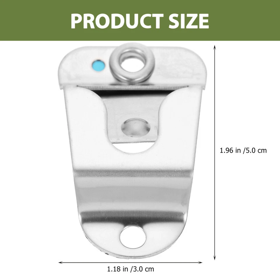 4 Pcs CB-Funkhalterung Mikrofon Haken Autohalterung Für Handy Handmikrofon - Bild 4 von 4