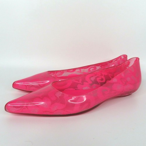 lace jelly shoes