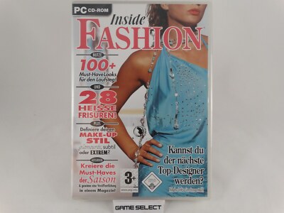 INSIDE FASHION PC COMPUTER CD-ROM ORIGINAL NEW SEALED