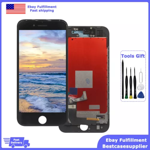Black LCD Display Screen Digitizer For iPhone SE 2020 2nd Gen A2296 A2275 A2298