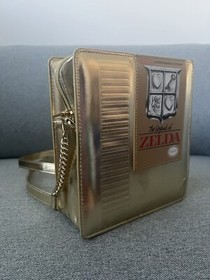 Nintendo The Legend of Zelda Classic NES Gold Cartridge Bag