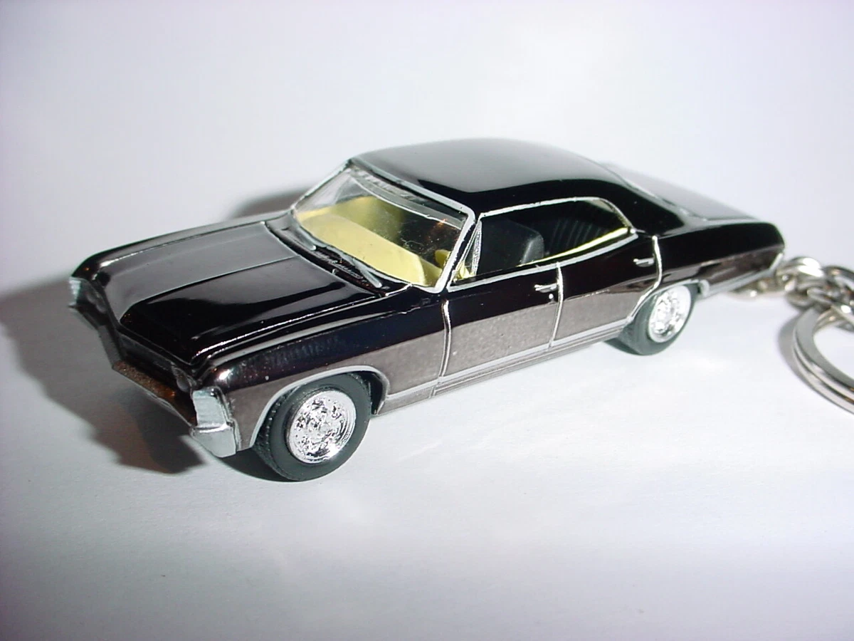 HOT 3D CHROME SUPERNATURAL 1967 CHEVROLET IMPALA CUSTOM KEYCHAIN