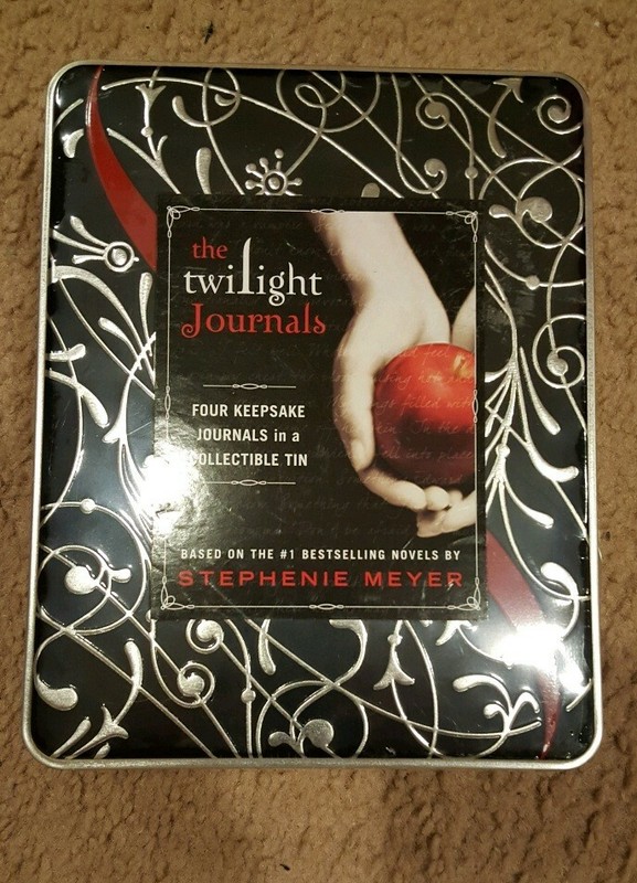 The TWILIGHT SAGA Diary Journals New in Box with Collectors Tin