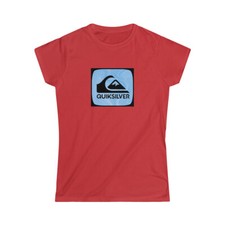 Quiksilver Outlaw Surf Aqua Swirl T-Shirt Womens