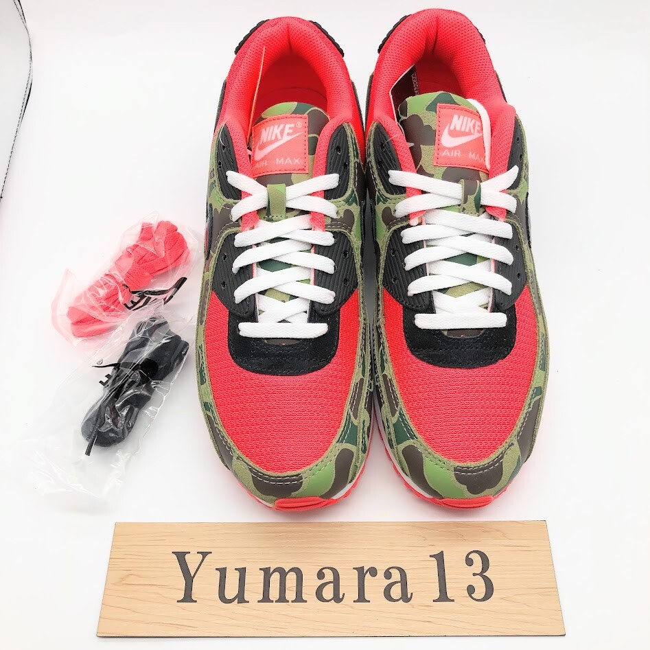 Nike Air Max 90 SP Reverse Duck Camo Solar Red 2024 CW6024-600 US