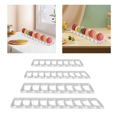 Makkaronständer klar Dessert Display Tablett für Hochzeiten Partys Brot Keks