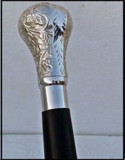 Brass Designer Handle Wood Walking Cane 36 Inch Christmas/Grandparents/Mother.