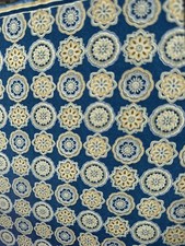 Vintage Silk Pocket Scarf Handkerchief Square Made In Italy