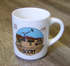 Magnavox & Satcom Logos SCOTT Military Application Tactical Terminal CERAMIC MUG