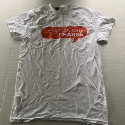 Mpt Maryland Public Television Conversations For Change T-Shirt Sz S A3170