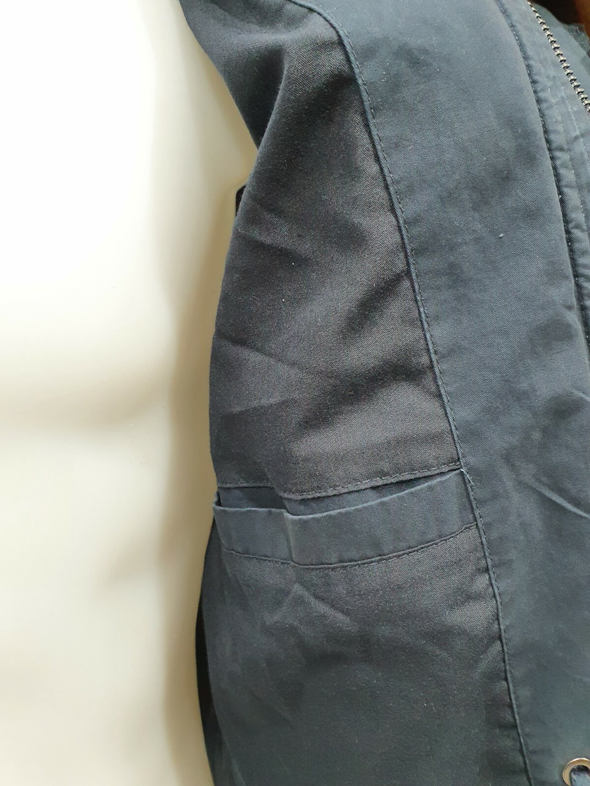 Giubbino Uomo Brera, Stile Sahariana, Colore Blu, 100% Cotone, 1/2 Stagione - Foto 6 di 9