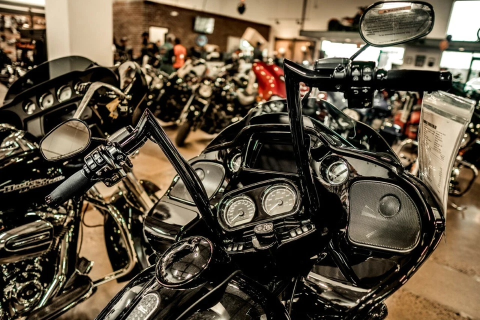 Kit de manillar completo precableado Harley Davidson Road Glide ABS 2015-2023 ¡Hecho en Estados Unidos!! Foto 3 de 4