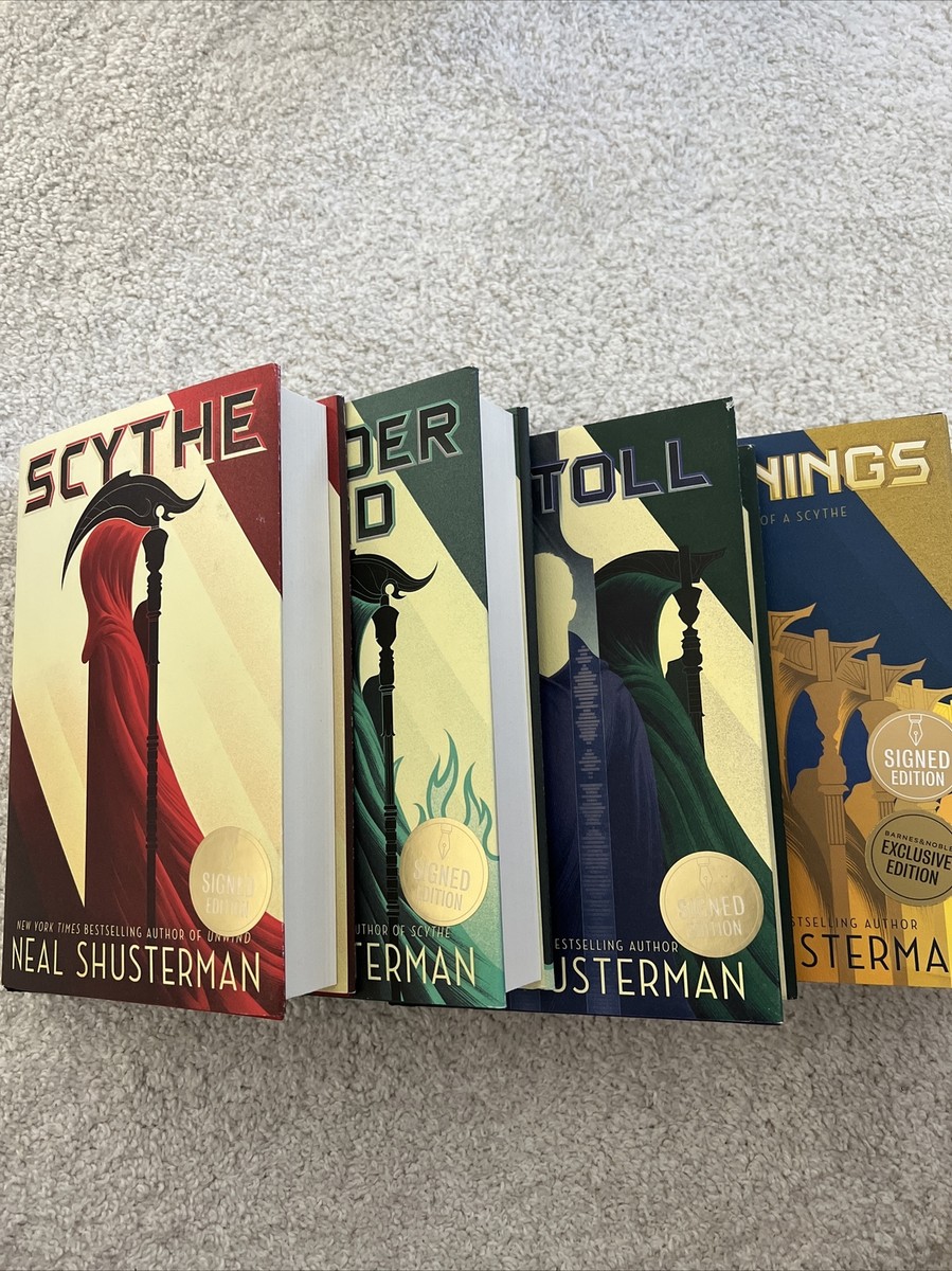 Arc of a Scythe Series Set by Neal Shusterman Books 1-4. Hardcover