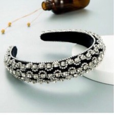 headbands Beaded For All Occasion Black