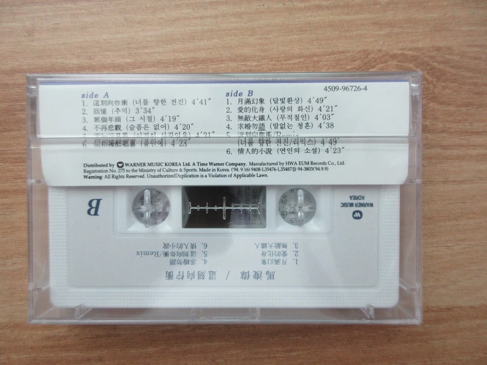 Steven Ma 馬浚偉 這刻向你衝 1995 Korea Cassette Tape SEALED NEW - Image 2 of 3
