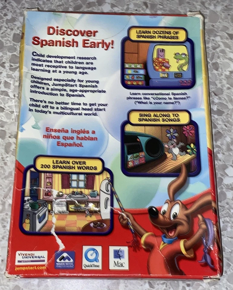 NEW & SEALED JumpStart Spanish Language Learning Software Windows PC Mac - Image 2 of 4