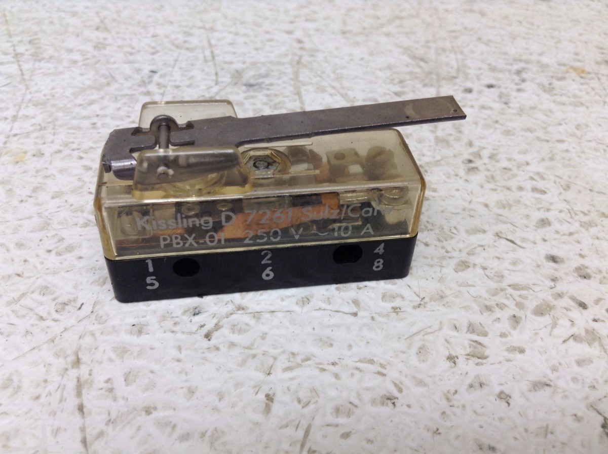 Kissling D-7261 250 V 10 A Limit Switch D7261 PBX-01 PBX01 | eBay