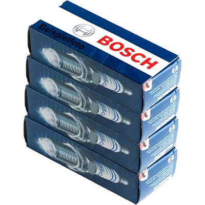 4x BOSCH 0242135518 Zündkerzen für 207 208 308 406 C3 C4 C5 DS3 DS4 DS5 Mini R55