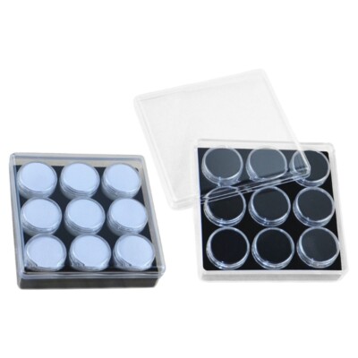 9 Section Acrylic Jewelry Display Container for Collectors and Designers