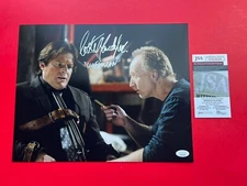 Costas Mandylor Signed Saw 11x14 Photo JSA COA Detective Hoffman Jigsaw Horror