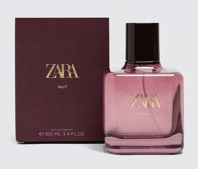 ZARA Nuit 3.4 oz / 100 ml EDP Eau de Parfum Spray NEW in BOX Woman's