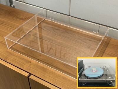 Housse Anti-poussière Sony PS-4300 - Capot Fumé Compatible Platine Vinyle Intovinyl