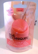 Real Techniques New 2-in-1 Miracle Mixing Sponge Foundation Complexion Enhancers
