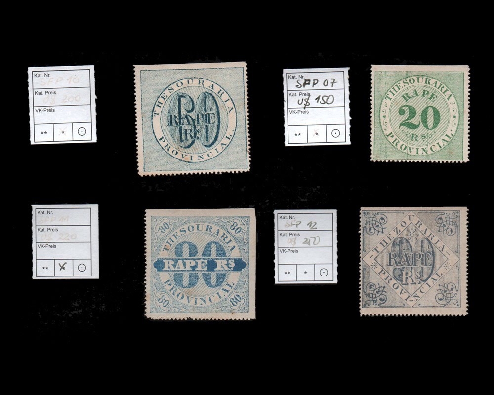 Brazil RAPÉ Bahia 1884 Tobacco SFP 07 - SFP 10 - 12