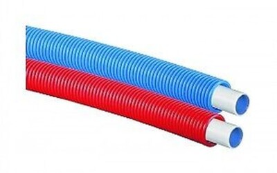 Uponor Rohrsystem Uni Pipe Plus IN Pe-Schutzrohr Blue 0 5/8x0 3/32in, Length: